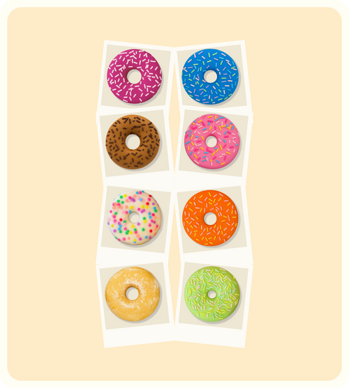 Mix & Match Donuts (8)
